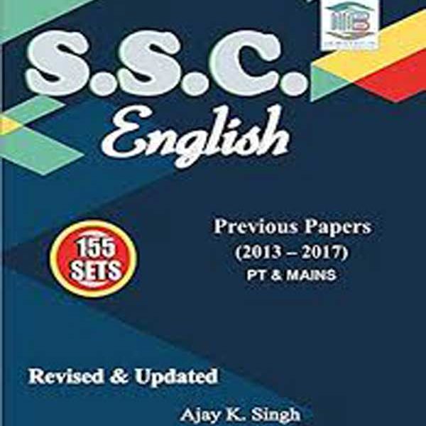 SSC English Revised & Updated Previous Papers (2013-2017) 155 set Ajay Singh MB Publication