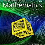 Secondary School Mathematics for Class 10 By RS Agrawal , V Agrawal Bharti Bhawan Publication 