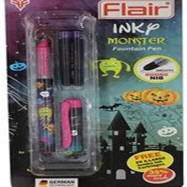 Flair Inky Monster Fountain Pen (Smooth Round Nib) German Technology