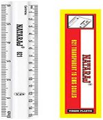 Nataraj Transparent Scale 15cm
