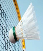 WHITE PLASTIC SHUTTLE COCK