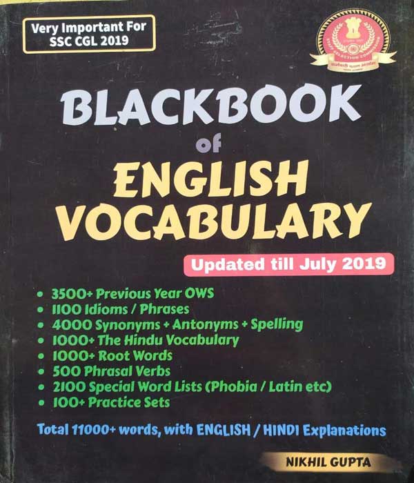 BLACKBOOK OF ENGLISH VOCABULARY FOR SSC CGL BY NIKHIL GUPTA - Deep ...