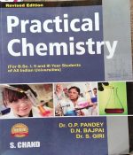PRACTICAL CHEMISTRY B.S.C. 1 2 & 3 YEAR BY O.P. PANDEY D.N. BAJPAI Dr. S. GIRI & S. CHAND