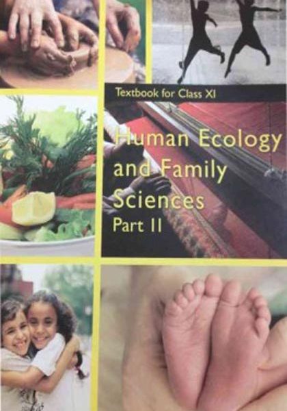 NCERT Human Ecology & Family Science Part 2nd for Class 11 In English