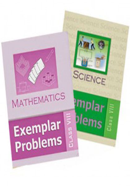 NCERT Science and Mathematics Exemplar Set for Class 8 In English
