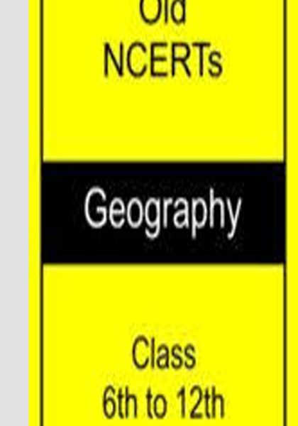 Old  NCERT Geography ( class 6 to 12 ) 9 Booklet set