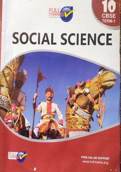 CBSE Social Science Term-1 For Class-10 By Full Marks Publication