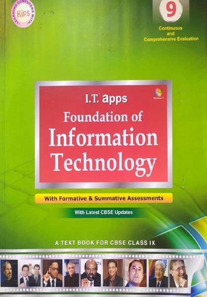 Kips I.T Apps Foundation Of Information Technology For Class-9