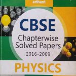 Arihant CBSE Chapterwise Solved Paper Of Physics For Class-12