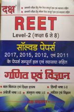 Daksh REET Leval 2 ganit vigyan Solved Pepar
