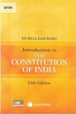 Intoduction to The Constitution Of India (24th Edition )By Durgadas Basu