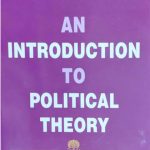 An Introduction To Political Theory (8th Edition ) By O.P Gauba