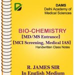 Biochemistry Notes By R.James DAMS Coaching For Medical PG Entrance