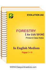 Forestry notes for IFoS and IAS entrance by Evolution Coaching