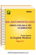B.A Anthropology Notes By IGNOU for IAS Mains Entrance English