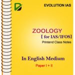 Zoology Notes By Evolution Coaching For IAS IFoS Mains