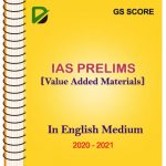 GS Score Prelims Value added Material In English