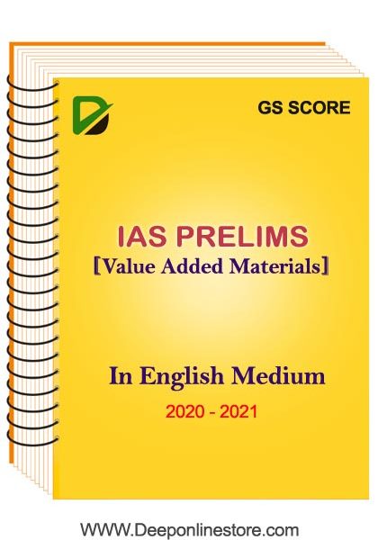 GS Score Prelims Value added Material In English