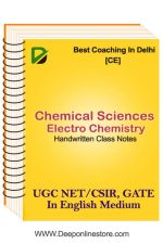 Electrochemistry Handwritten Notes In Chemical Sciences NET CSIR