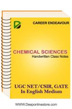 Chemical Sciences Complete Class Notes By  C.Endeavour NET CSIR IIT-JAM