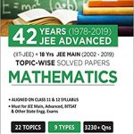 42 Years (1997to2019) JEE Advance Mathematics Solve Paper 15th Edition By Mamta Batra