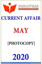 Insight On India Current Affair May-2020
