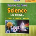 Candid Science Lab Manual Three In One ( Physics Chemistry Biology) For Class-10 By Evergreen Publication