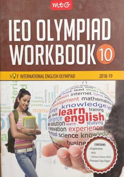 MTG ICO Olympiad Workbook (International English Olympiad) For Class-10