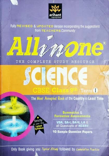Arihant All In One Science term-1 Class-9th
