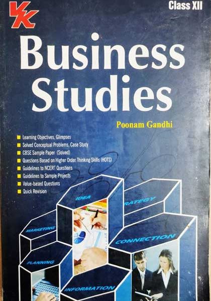VK Business Studies By Poonam Gandhi For Class-12th