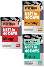 Arihant The Most Accepted Crash Course Programe NEET In 40Days (Set Of 3Books Biology Chemistry Physics)