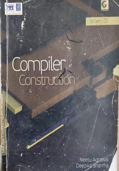 Compiler Construction  By Neetu Agrawal& Dipika Sharma
