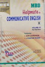 MBD Helpmate In Communicative English Vol-2 For Class-10th Term-1 DP Bhanot