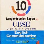 Arihant 10 Sample Question Paper For CBSE English Communicative For Class-9 Term-2