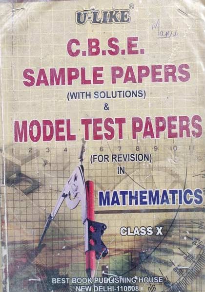 CBSE Sample paper&Modal Paper In Mathematics For Class-10 By Bestbook Publication