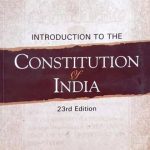 Introduction To The Constitution India 23rd Edition By Durga Das Basu Lexis Publication